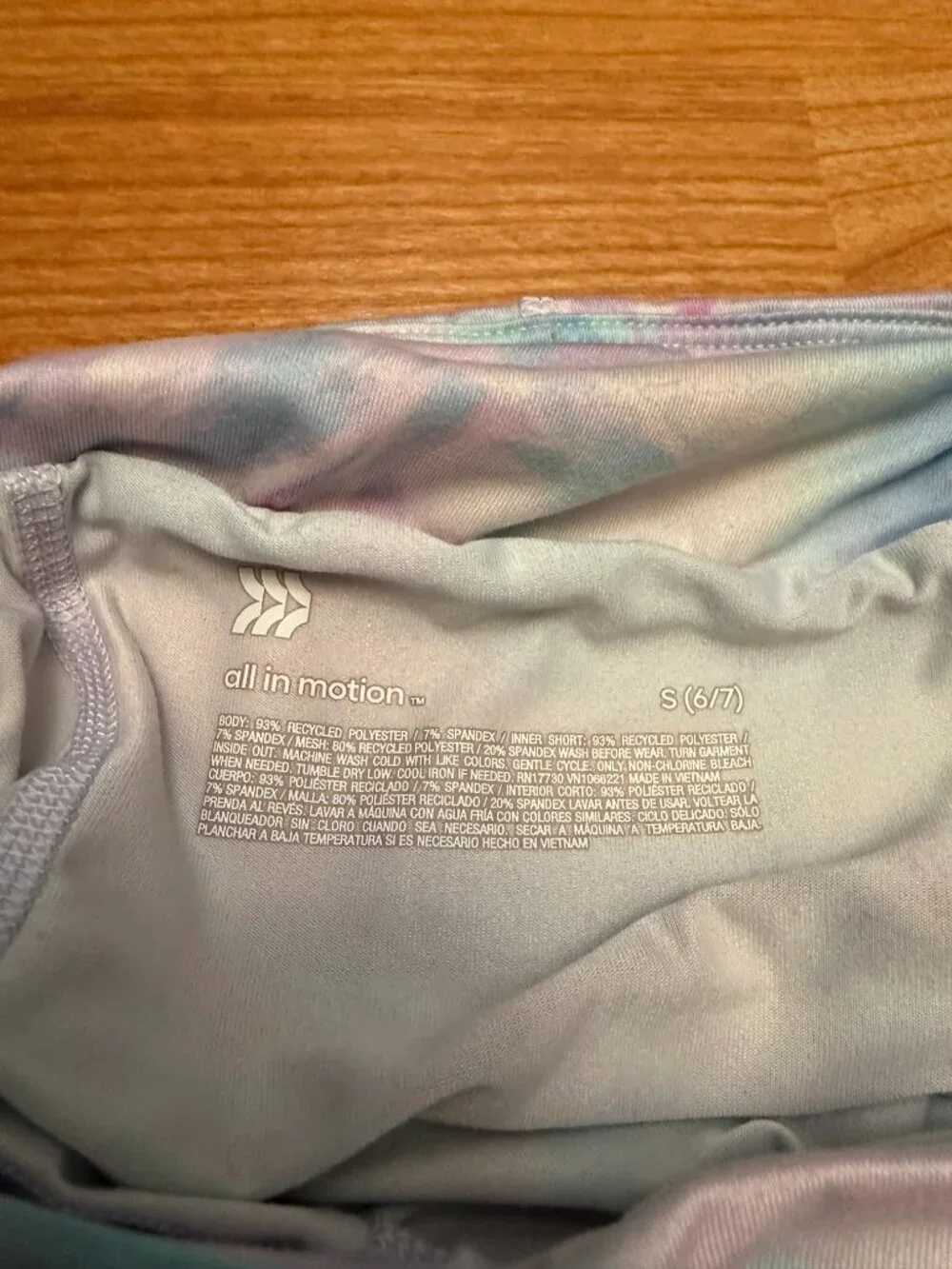 Old Navy pastel tie-dyed 2-piece: Small - 6/7